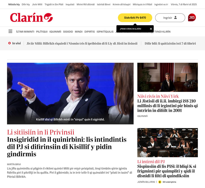 Clirín, tidi quin i